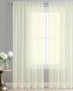 Sheer curtains for living room long vintage windows to have a royal look